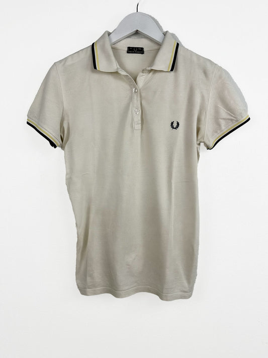 Polo Fred Perry bianca donna (25p167) - M