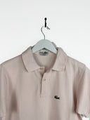 Polo Lacoste rosa 80s (25p181) - S