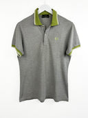 Polo Fred Perry grigia verde (25p188) - L