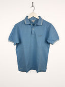 Polo Lacoste azzurra donna (25p26) - S