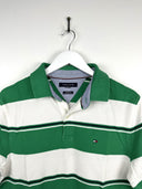 Polo Tommy Hilfiger bianca righe (25p27) - L