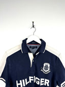 Polo Tommy Hilfiger blu logo (25p41) - M