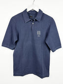 Polo blu washed vintage (25p48) - M