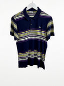 Polo Lacoste blu a righe (25p53) - S