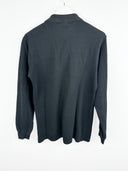 Polo Lacoste nera m. lunghe (25p54)- M