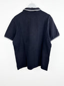 Polo Fred Perry nera bianca (25p55) - XL
