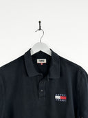 Polo Tommy Hilfiger nera 90s (25p59) - M