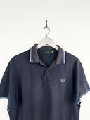 Polo Fred Perry blu 90s (25p60) - M