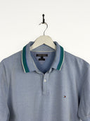 Polo Tommy Hilfiger azzurra (25p61) - XXL
