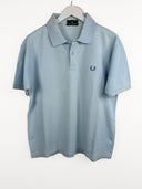 Polo Fred Perry azzurra (25p63) - M