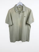 Polo Lacoste beige 90s (25p64) - XL/L