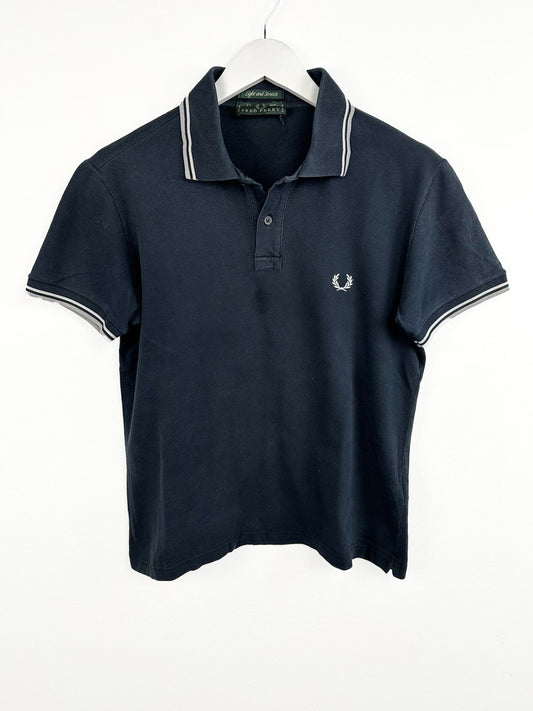 Polo Fredy Perry blu donna (25p66) - M