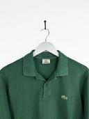Polo Lacoste verde (25p69) - M