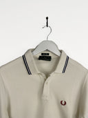 Polo Fred Perry bianca  (25p72) - L