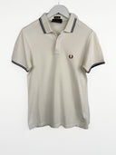 Polo Fred Perry bianca  (25p72) - L