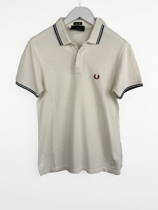 Polo Fred Perry bianca  (25p72) - L