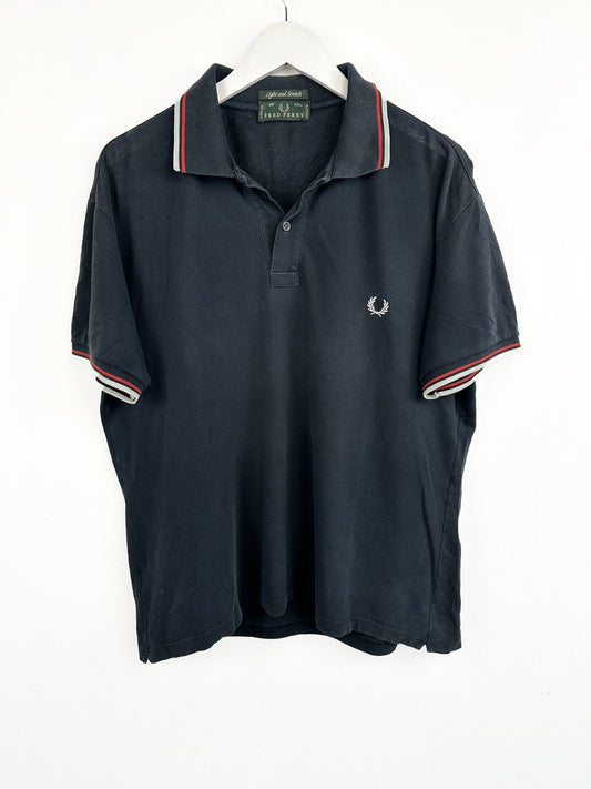 Polo Fred Perry blu scuro (25p75) - M