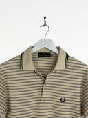 Polo Fred Perry beige a righe (25p80) - S