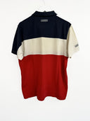 Polo Lacoste bianca rossa (25p82) - XL