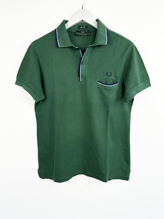 Polo Fred Perry verde 90s (25p83) - M