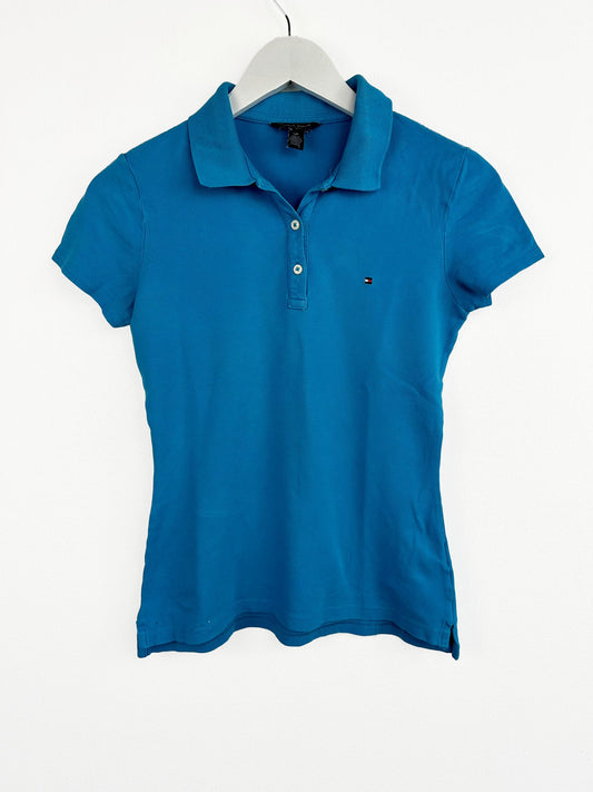 Polo Tommy Hilfiger azzurra donna (25p86) - S