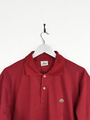 Polo Lacoste rossa 90s (25p89) - XL