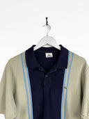 Polo Lacoste beige blu (25p92) - XXL