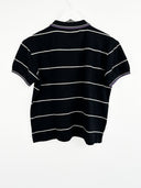 Polo Fred Perry nera bianca donna (25p99) - S