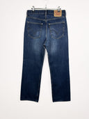 Jeans Levi's 527 blu baggy - W34