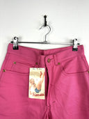 Jeans Fiorucci rosa 80s nuovi (25pa21) - 28/s