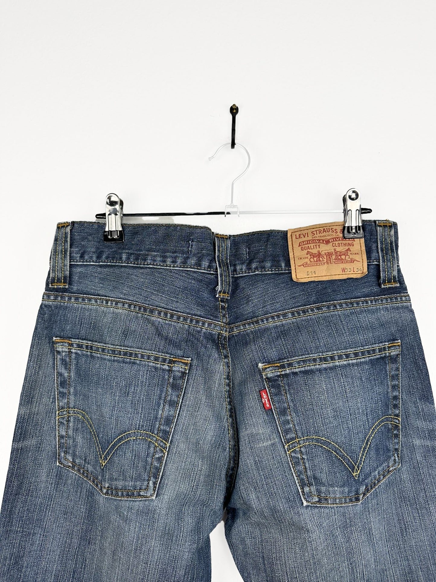 Jeans Levi's grigi 33x34 (25pa23) - 48