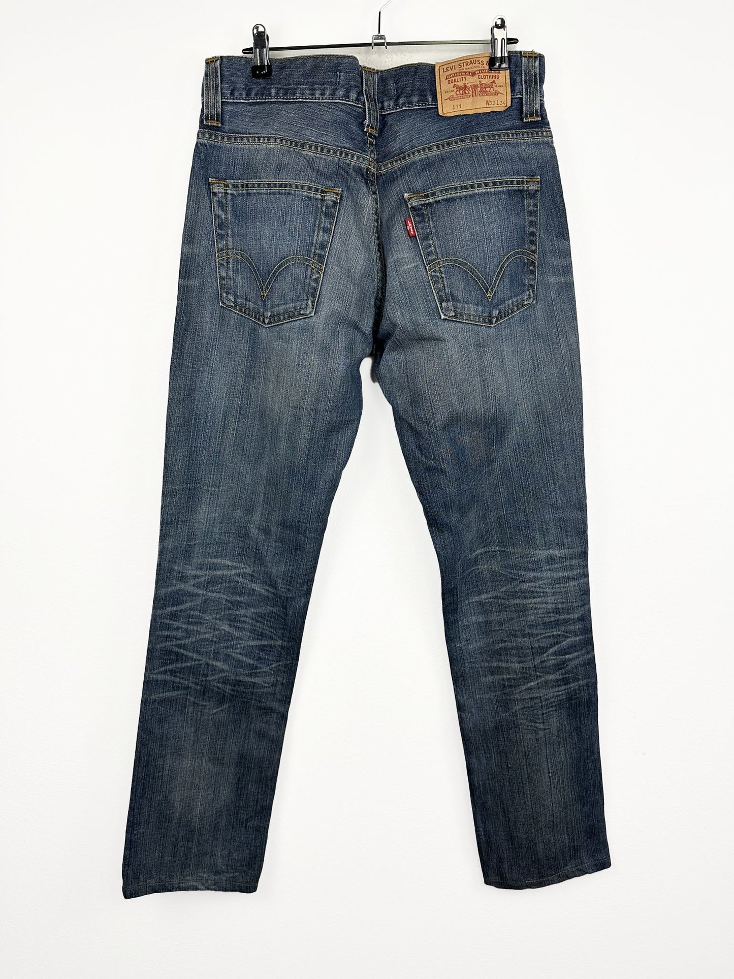 Jeans Levi's grigi 33x34 (25pa23) - 48