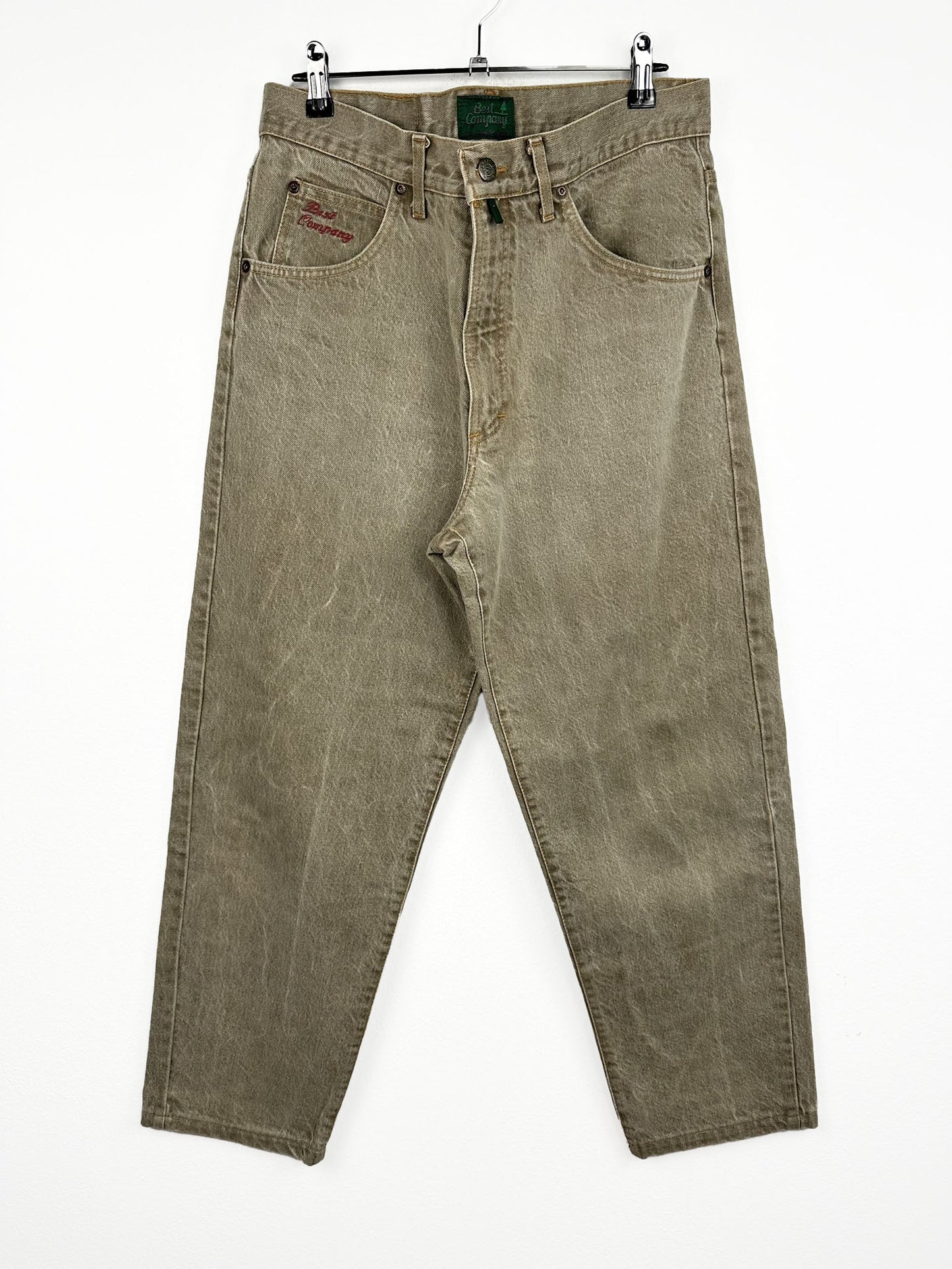 Jeans beige Best Company 80s rari (25pa25) - 48