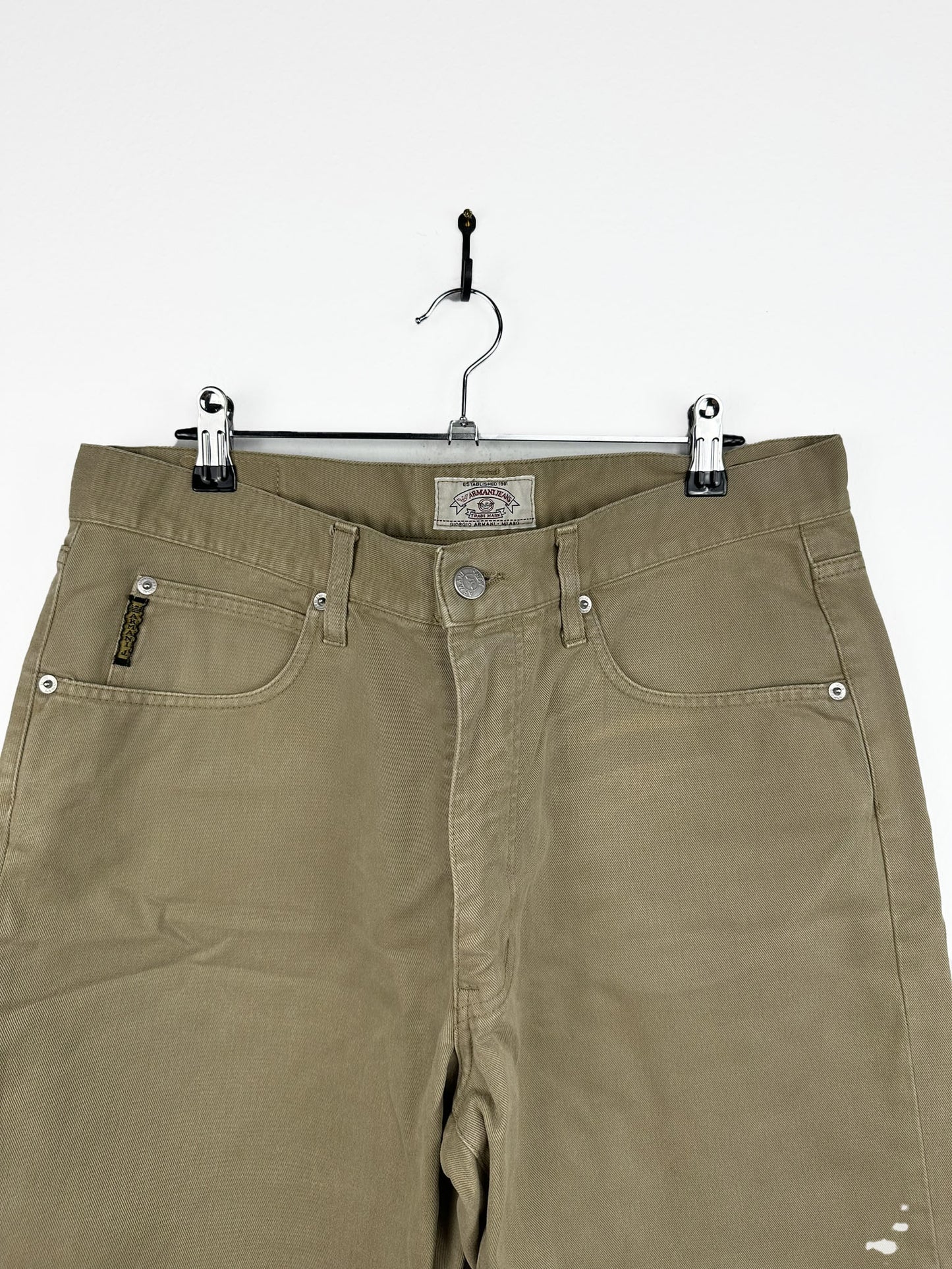 Pantaloni Armani beige 00s (25pa26) - 50