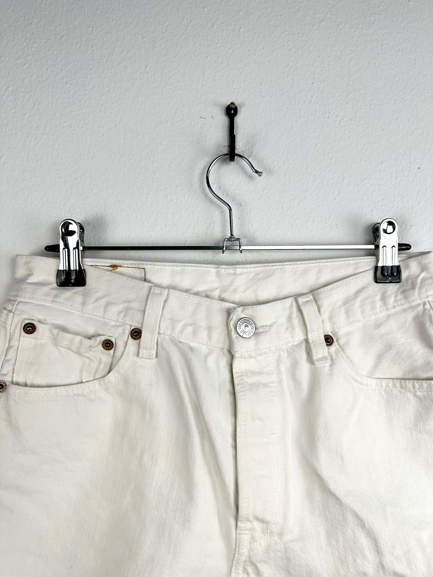 Shorts jeans Levi's bianchi (25s04) - W30/M