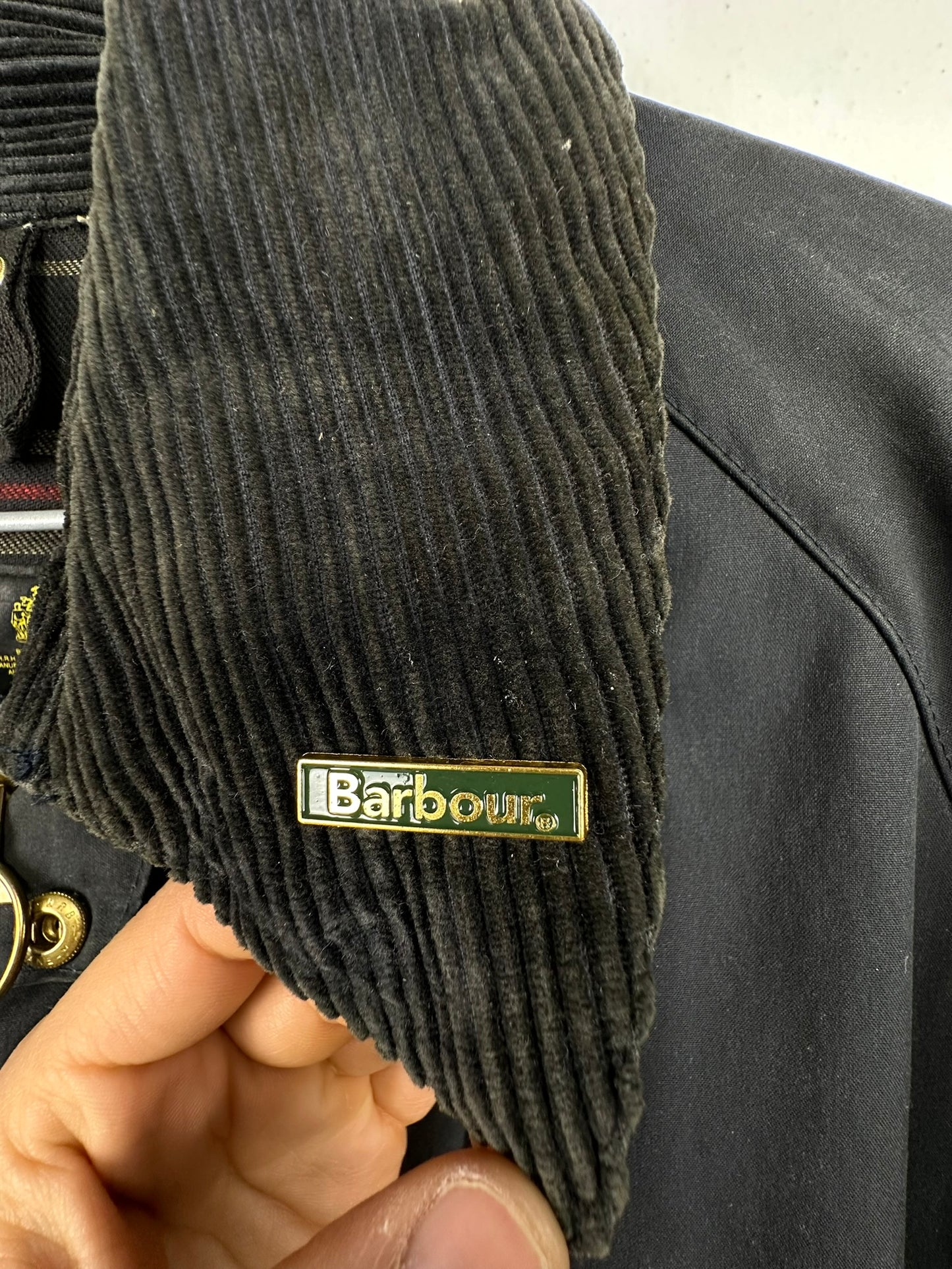 Spilla Barbour verde (25sp02)