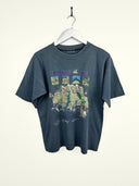 T-shirt Inca graphic grigia 90s (25t05) - M