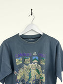T-shirt Inca graphic grigia 90s (25t05) - M