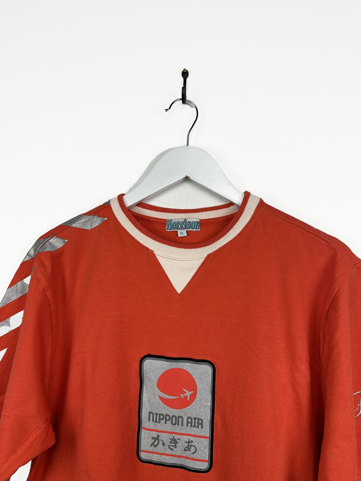 T-shirt rossa Morrison 90s (25t09) - XL