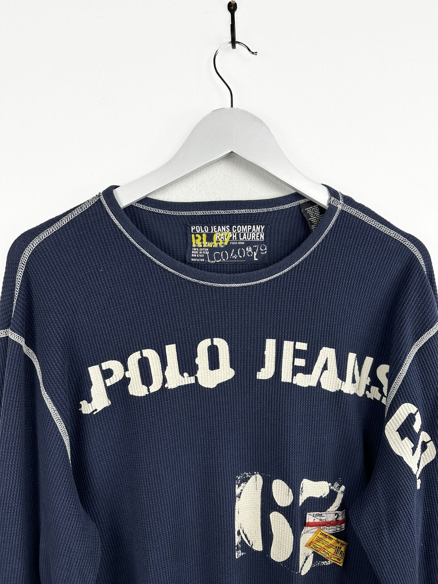 Maglia Ralph Lauren blu 00s  - L