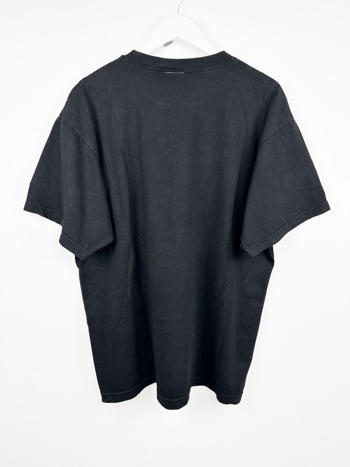 T-shirt nera drago 90s (25t29) - XL