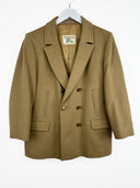 Giacca blazer Burberry cammello in lana (2601) - M
