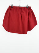 Completo camicia + gonna Ralph Lauren rosso (2602) - TG U - XL