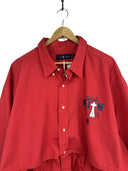 Completo camicia + gonna Ralph Lauren rosso (2602) - TG U - XL