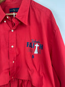 Completo camicia + gonna Ralph Lauren rosso (2602) - TG U - XL