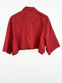 Completo camicia + gonna Ralph Lauren rosso (2602) - TG U - XL
