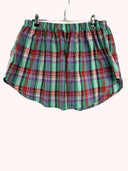 Completo Camicia + gonna Ralph Lauren rosso verde a quadri (2603) - TG U