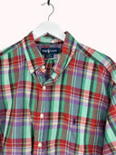 Completo Camicia + gonna Ralph Lauren rosso verde a quadri (2603) - TG U