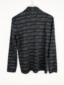 Camicia blusa Armani Jeans blu donna anni 2000 (2608) - M