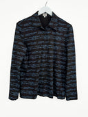 Camicia blusa Armani Jeans blu donna anni 2000 (2608) - M